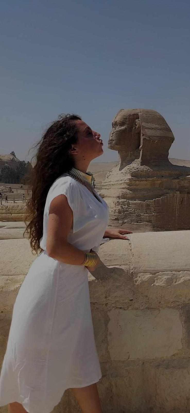 Queen Pyramids View Kafret el-Gabal